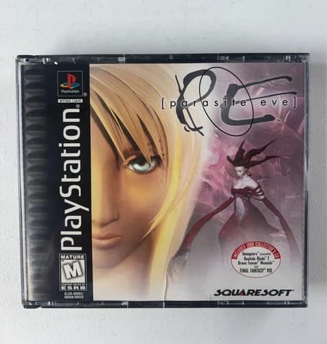 Parasite Eve (PlayStation 1, PS1, 1998) CIB Tested Complete w/Manual All 3 Discs