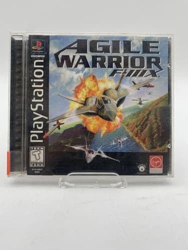 Agile Warrior F-111X For PlayStation 1 By Virgin Interactive Complete