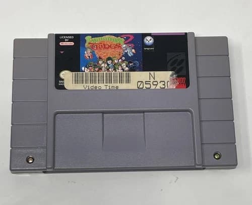 Lemmings 2 The Tribes Super Nintendo Video Game Puzzle Strategy Game Only SNES