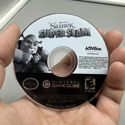 Shrek SuperSlam (Nintendo GameCube, 2005) - Tested Disc Only