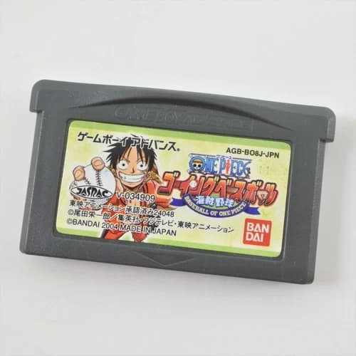Gameboy Advance ONE PIECE Going Baseball Cartridge Only Nintendo gbac