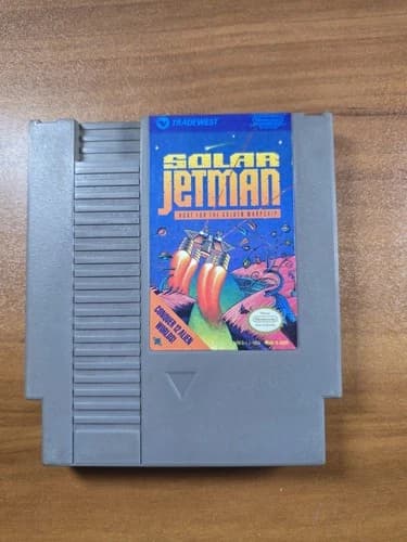 Solar Jetman: Hunt for the Golden Warpship (NES, 1990) Cart only! | Tested