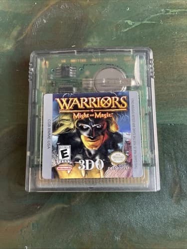 🔥Warriors of Might And Magic Nintendo Game Boy Color, 2000 Catridge Only