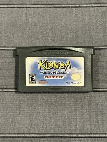 Nintendo Gameboy Advance Klonoa Empire Of Dreams Authentic Tested Working!