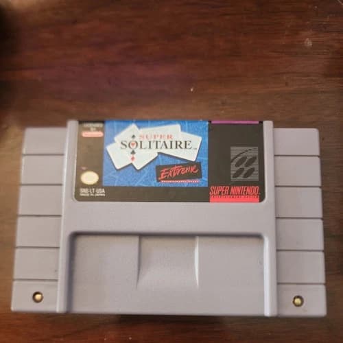 Super Solitaire (Super Nintendo SNES, 1994)
