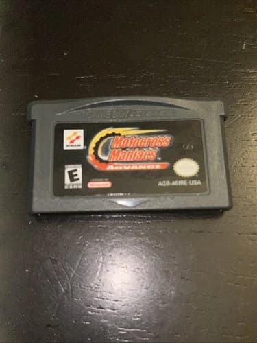 TESTED WORKS Motocross Maniacs Advance Nintendo Game Boy Advance GBA Cartridge