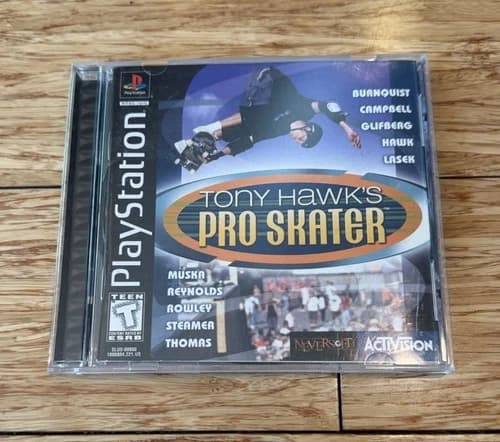 Tony Hawk's Pro Skater Sony PlayStation 1 Sports NTSC Complete PS1 Tested