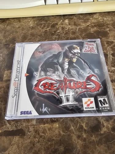 Nightmare Creatures II (Sony PlayStation 1, 2000) Black Label PS1 W/ Reg Card