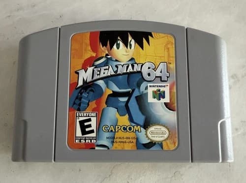 Mega Man 64 (Nintendo 64 N64) *AUTHENTIC* CART ONLY TESTED Working Clean