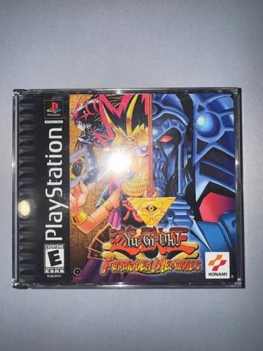 Yu-Gi-Oh Forbidden Memories (Sony PlayStation 1, 2001) Authentic, Tested/Working