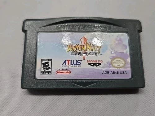 Summon Night 1: Swordcraft Story GBA Video Game Gameboy Advance 2003 Authentic