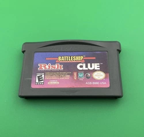 Risk/Battleship/Clue - Nintendo Game Boy Advance
