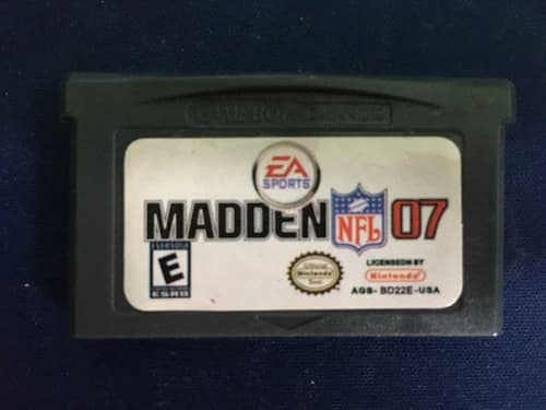 Nintendo Gameboy Game Boy Advance GBA - NFL Madden 07