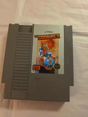 The Goonies II 2 Nintendo NES Authentic Cleaned Tested Nice!!