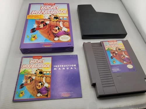 Mickey Mousecapade for NES Nintendo Complete In Box CIB Great Shape