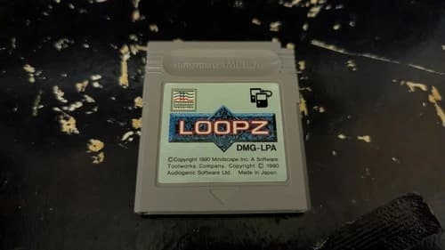 Loopz - Nintendo Game Boy - VGC - Loose - 1990