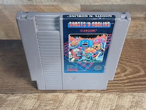 Ghosts 'n Goblins (Nintendo Entertainment System NES, 1986) Game Only - Tested