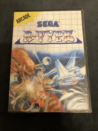 Sega Master System R-TYPE Complete in Box w/manual