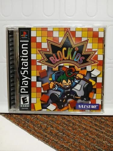 Blockids Sony Playstation 1 PS1 Complete CIB Tested Working NATSUME