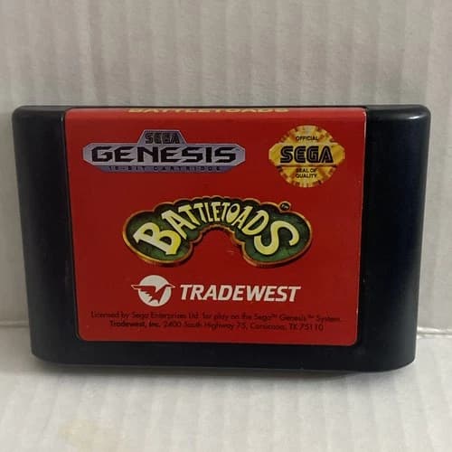 Battletoads Sega Genesis Cartridge Only Authentic Tested