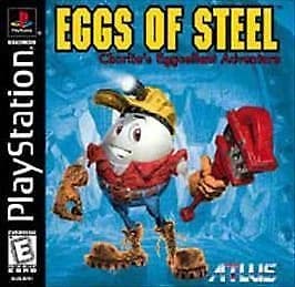 Eggs of Steel: Charlie's Eggcellent Adventure PS1 Game Disc only Tested