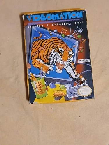 Videomation (Nintendo, NES 1991) Complete In Box W/ Inserts USA