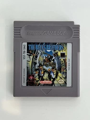 The Blues Brothers Nintendo Gameboy Cartridge Only Tested & Working RARE Mint
