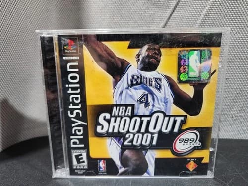 NBA ShootOut 2001 Sony PlayStation 2000 (Complete In Box) (Cleaned/Tested)