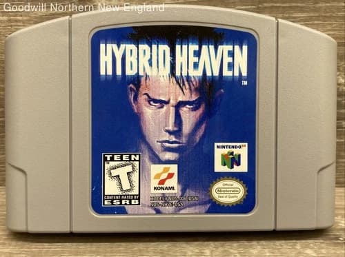 Hybrid Heaven Nintendo N64 Video Game Authentic Cart Only Tested Works