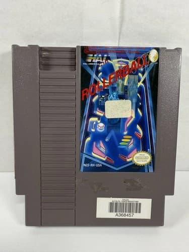 Rollerball (Nintendo NES, 1990) AUTHENTIC Cartridge Only TESTED!