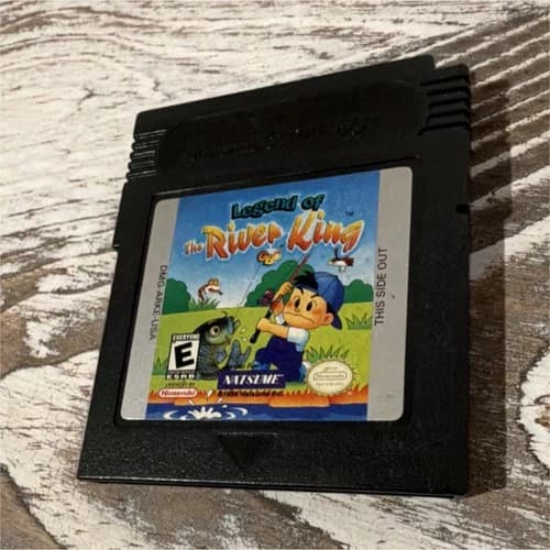 Natsume Legend of the River King Nintendo Game Boy Role Playing Fishing E-Every…