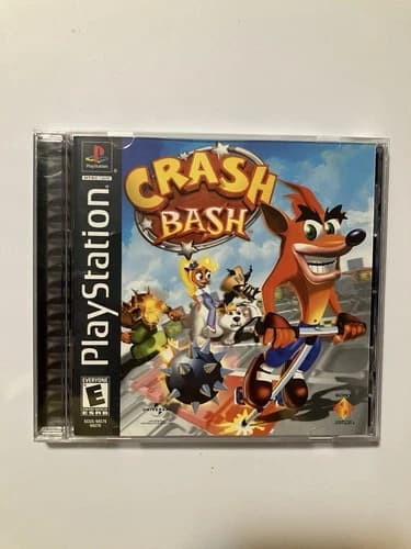 Crash Bash PlayStation 1 - (PS1, 2000) Black Label CIB Complete Tested