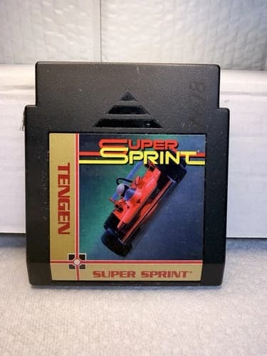 Super Sprint for Nintendo Entertainment System NES Game Cartridge Tested