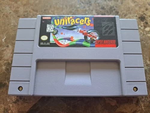 Nintendo SNES - Uniracers - Authentic - Cartridge Only - Authentic Working