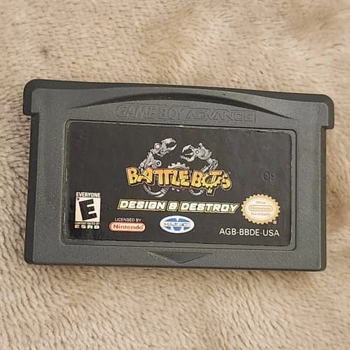 BattleBots Beyond The Battlebox Nintendo GameBoy Advance GBA - Tested QwikShip!