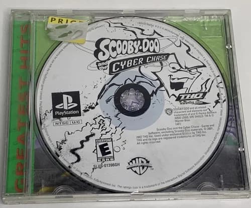 Scooby-Doo and the Cyber Chase Sony PlayStation 1 PS1 Game DISC ONLY