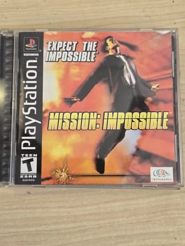 Mission Impossible - Sony Playstation PS1 Tested Complete With Registration Card