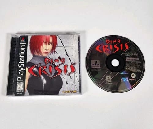 Dino Crisis (Sony PlayStation 1) PS1 - CIB w/ Reg Card - *TESTED* - FAST SHIP
