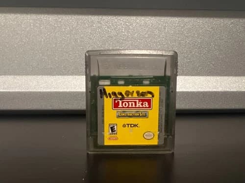 Tonka Construction Site (Nintendo GameBoy Color) CARTRIDGE ONLY