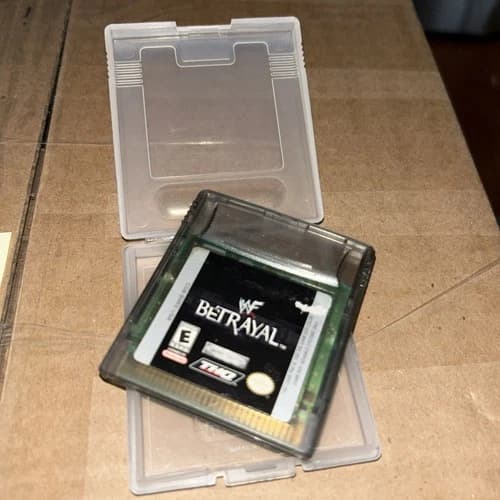 WWF Betrayal Nintendo Game Boy Color, 2001, Authentic Cartridge, Tested