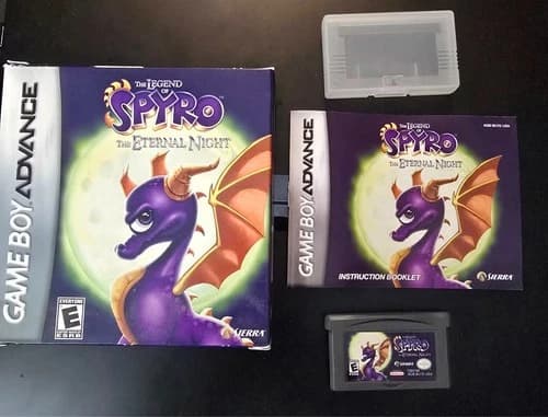 Legend of Spyro: The Eternal Night - Game Boy Advance GBA CIB excellent TESTED!