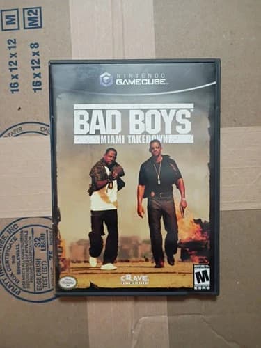 Bad Boys: Miami Takedown (Nintendo GameCube, 2004) CIB Complete Tested Working