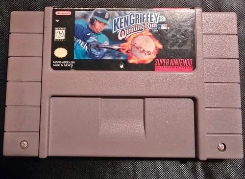 Ken Griffey Jr's Winning Run Super Nintendo SNES Cartridge Only