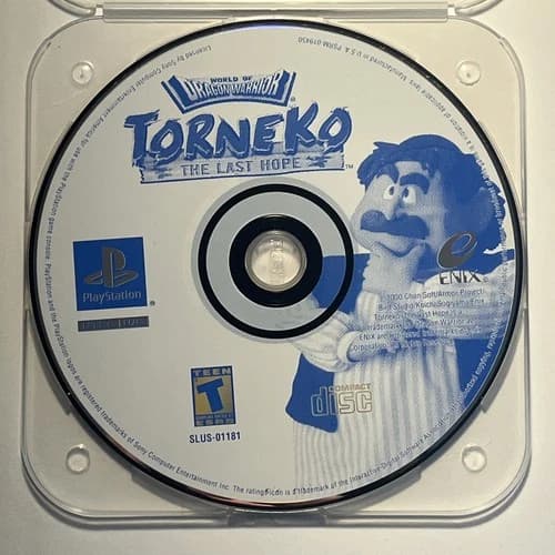 Torneko: The Last Hope 2000 Sony PlayStation PS1 LOOSE DISC ONLY Video Game