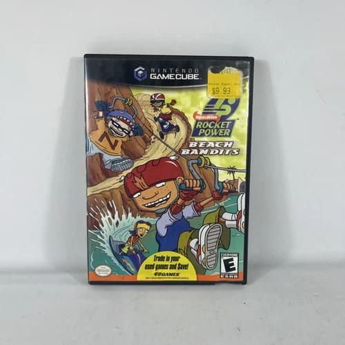 Rocket Power: Beach Bandits (Nintendo GameCube, 2002) CIB Complete with Manual