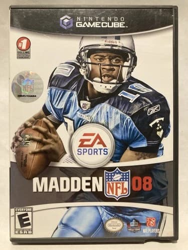 Madden NFL 08 - Nintendo GameCube - Tested Works - Final Gamecube Title Released