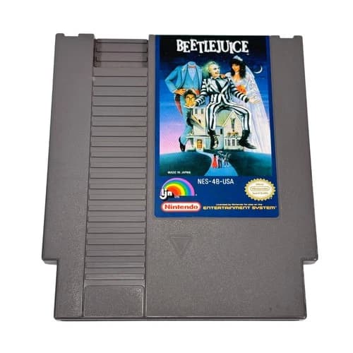 Nintendo NES - Beetlejuice Game Cartridge