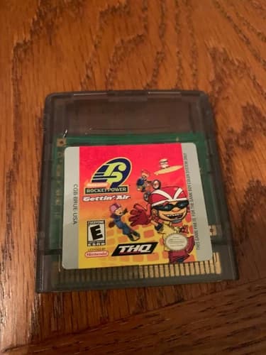 VINTAGE Nintendo GAMEBOY COLOR Rocket Power GETTIN AIR Game Cartridge