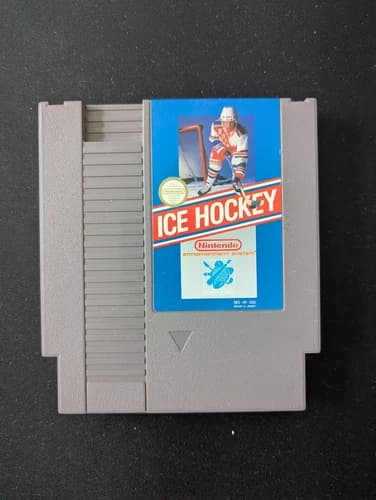 Ice Hockey - Nintendo NES Game - Authentic - Tested - Free Shipping