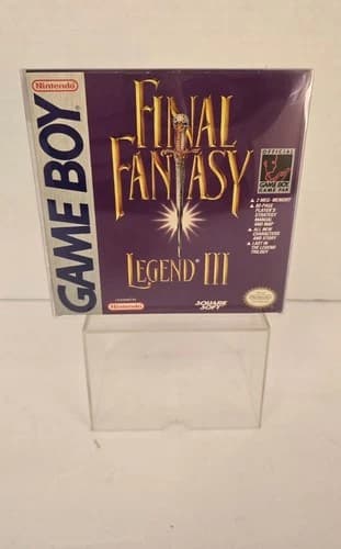 Nintendo Gameboy Final Fantasy Legend III CIB Authentic *Tested & Working*